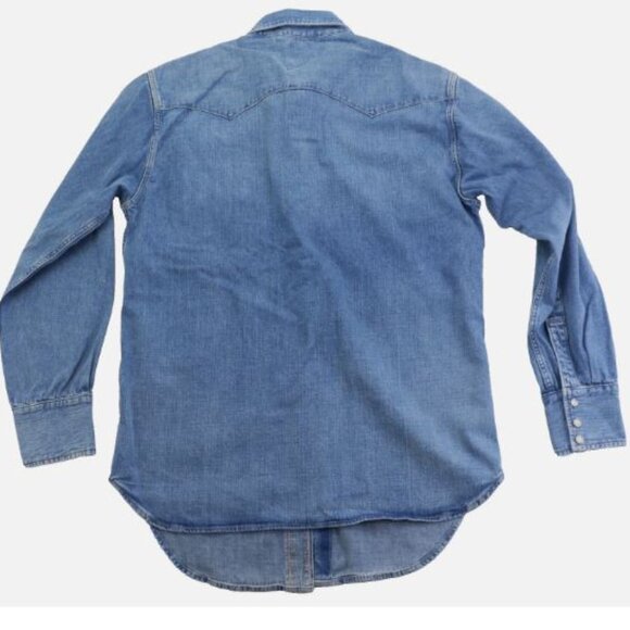 Levi's Vintage Clothing Shorthorn Sawtooth Western Shirt Men's Size S LVC Denim - Picture 11 of 15